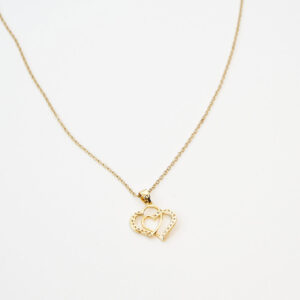 Collier cœur femme